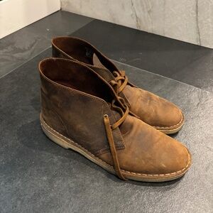 Clark’s Men’s Brown Desert Boots - Size 10.5